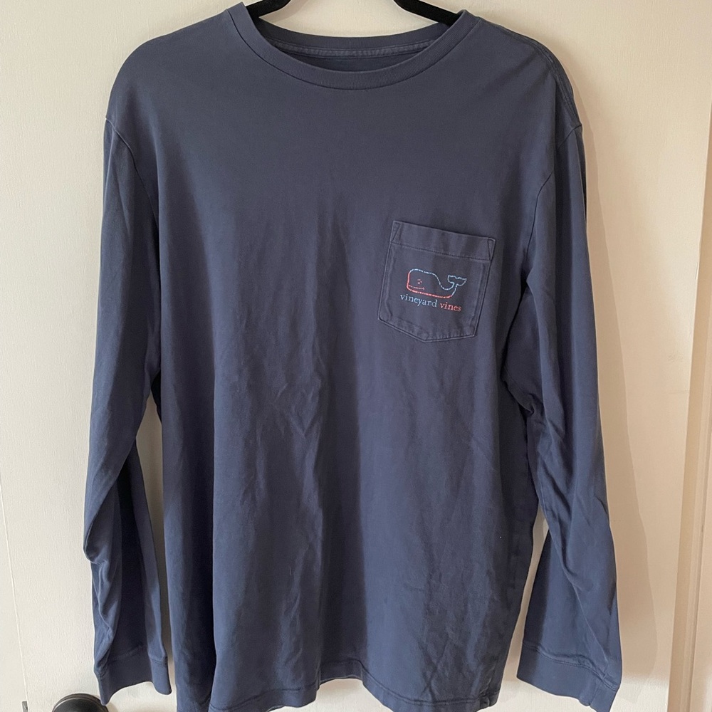 2 Vineyard Vines Men's Long Sleeve Tee Bundle
